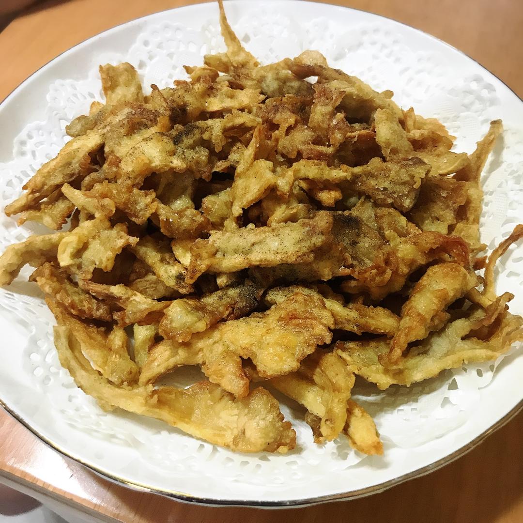 拍摄于                          2018-07-05 22:58:40炸蘑菇鲜蘑