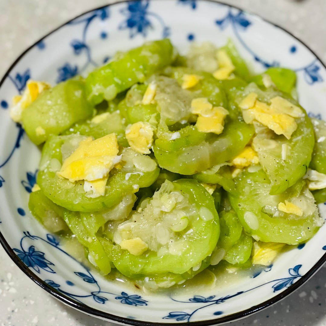 丝瓜炒蛋😃