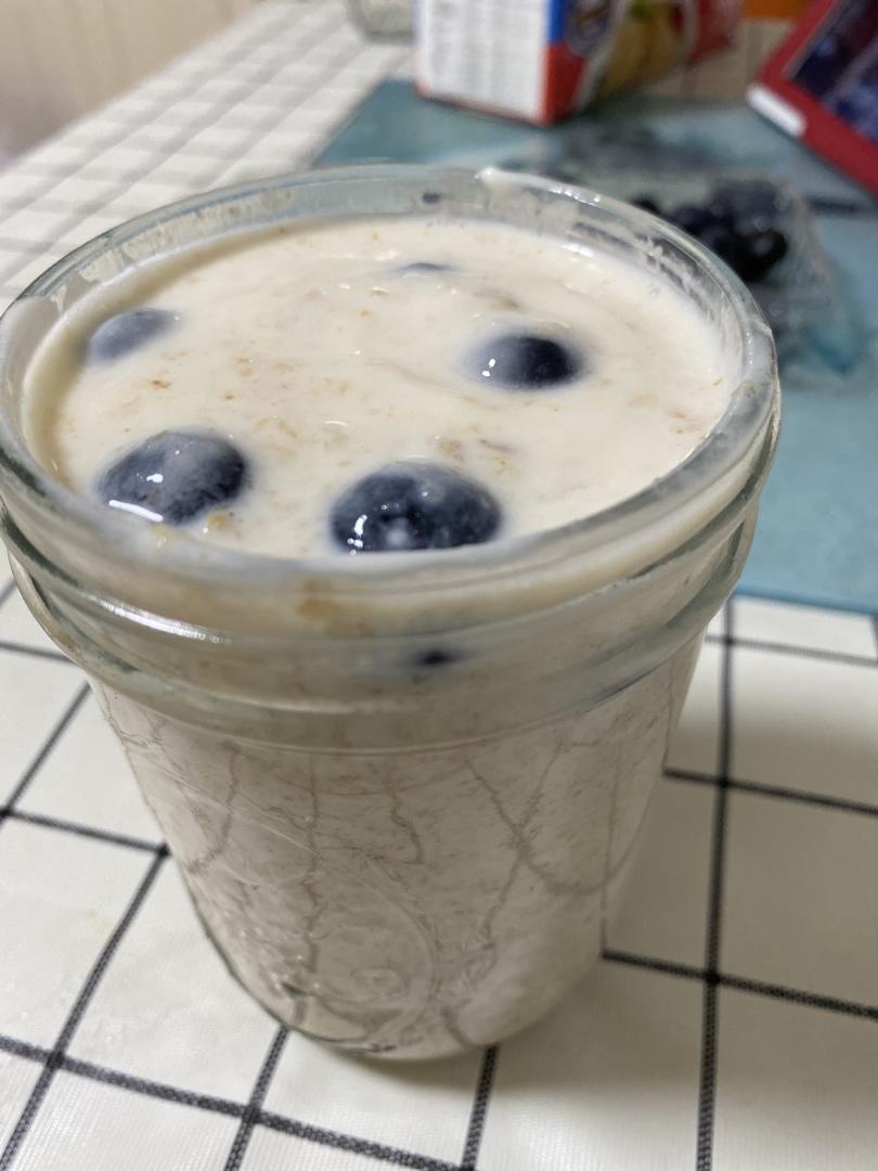 basic overnight oats 时下最流行的营养健康冷藏式隔夜免煮燕麦基本款