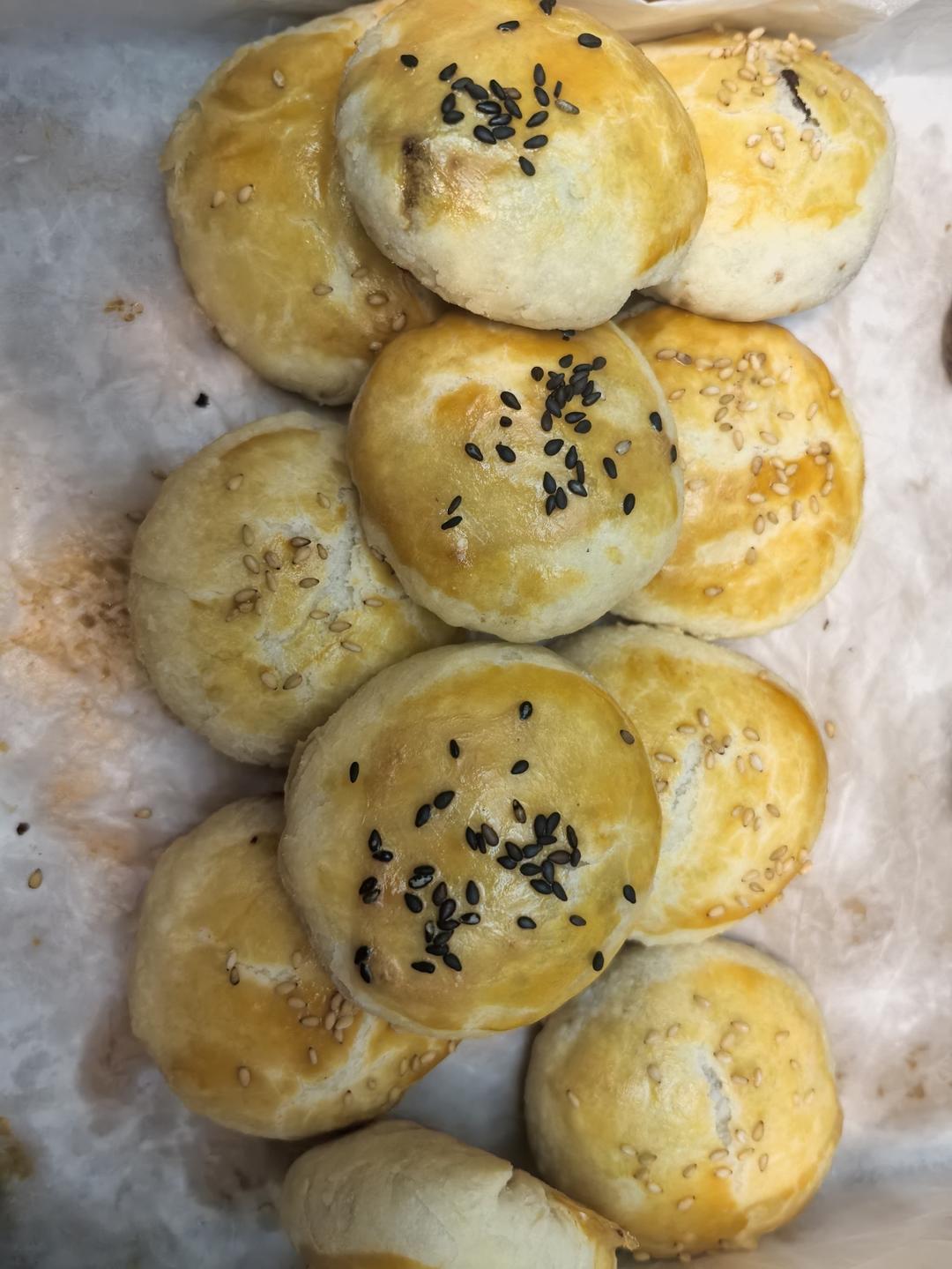 中式点心：红豆沙千层酥