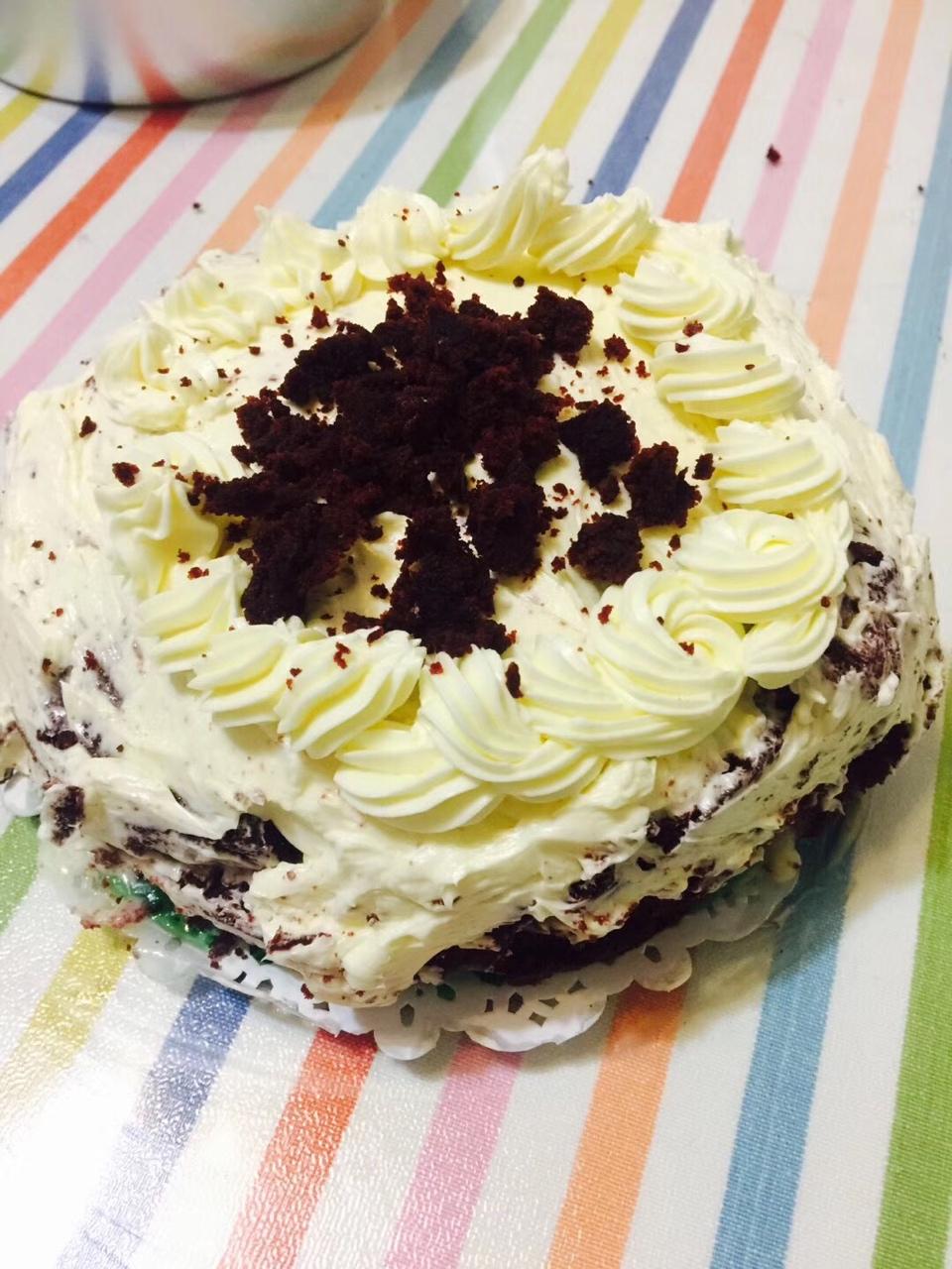 6寸红丝绒蛋糕（美国传统配方）