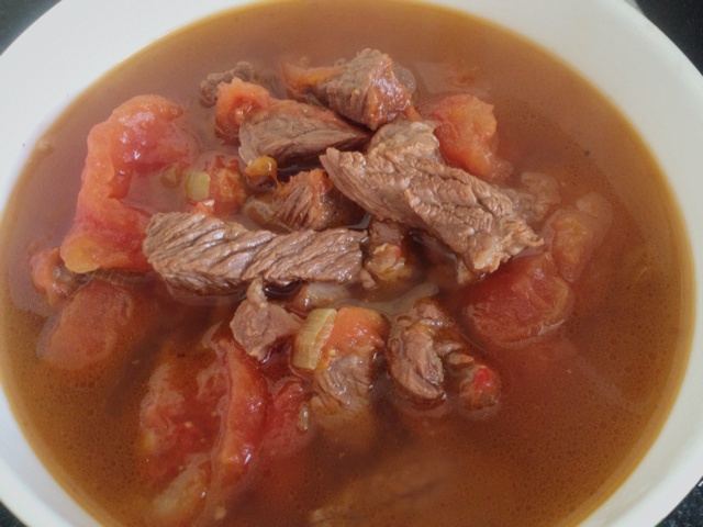 牛肉炖柿子