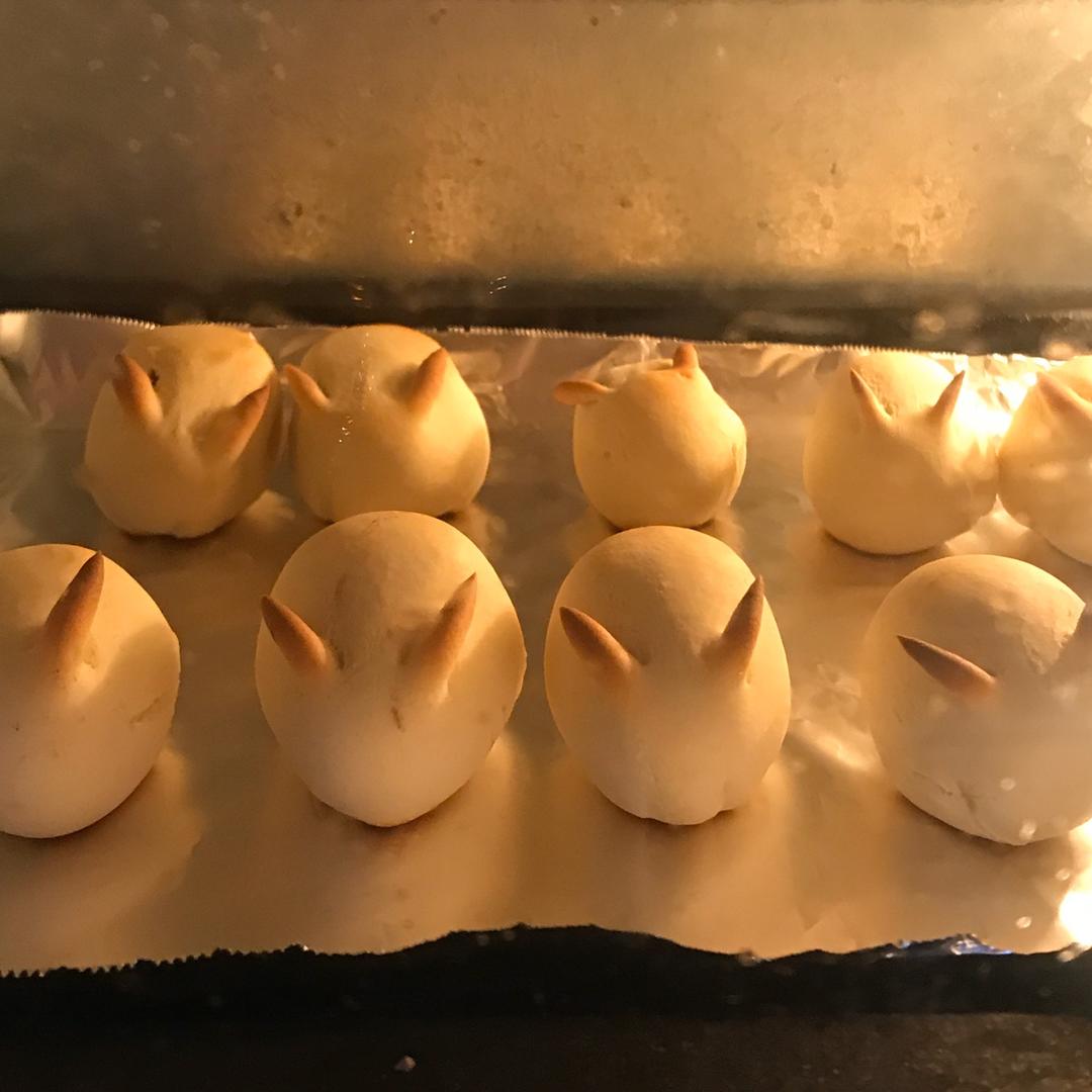 中秋玉兔烧菓子【北鼎烤箱食谱】