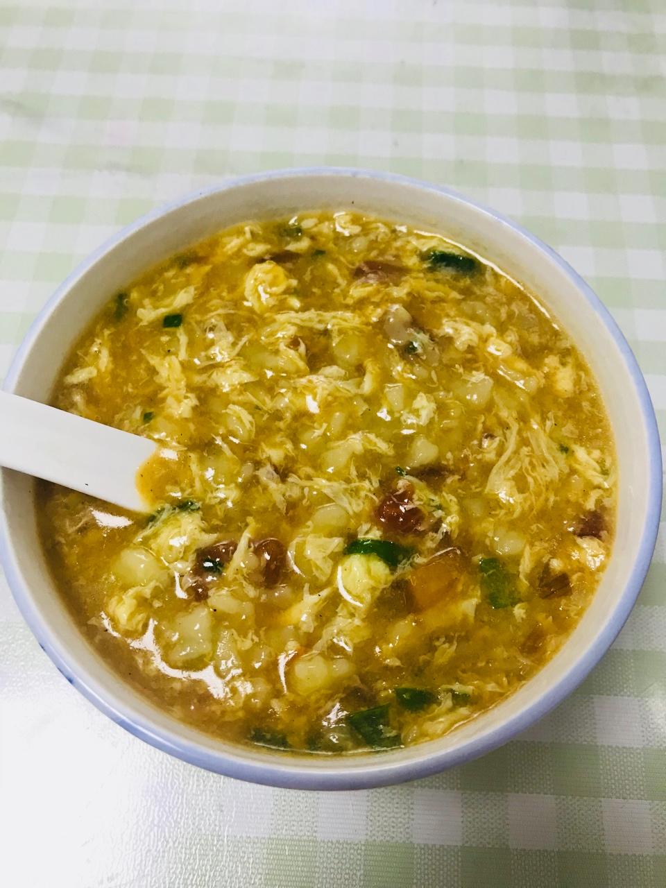 简单早餐-疙瘩汤