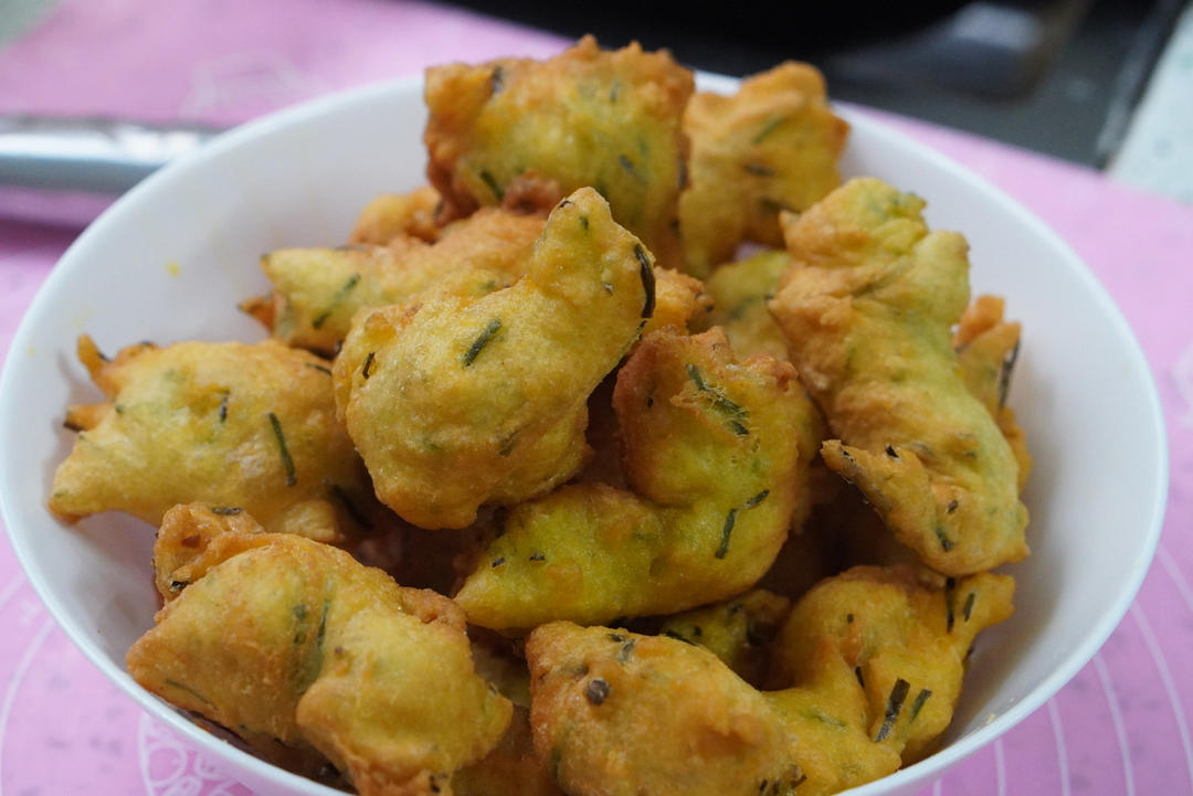 姥姥家的健康炸油饼（不揉面不擀面）