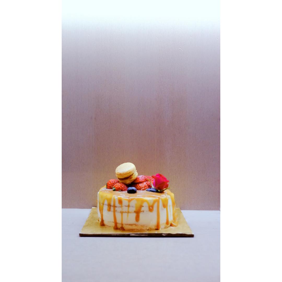 蛋糕淋面之二：焦糖奶油淋面