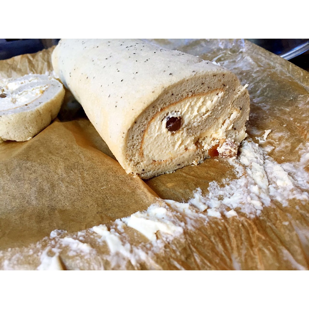 珍珠奶茶蛋糕卷