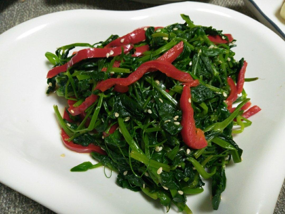 凉拌豌豆尖