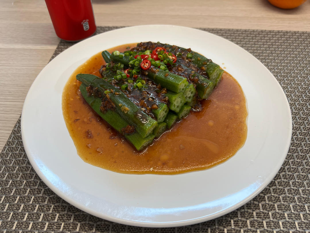蒜蓉秋葵