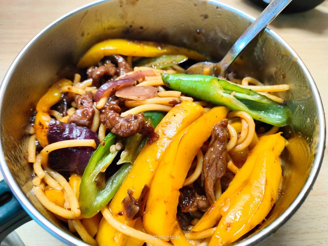 比餐厅好吃的黑椒牛柳意面🍝零失败简单教程
