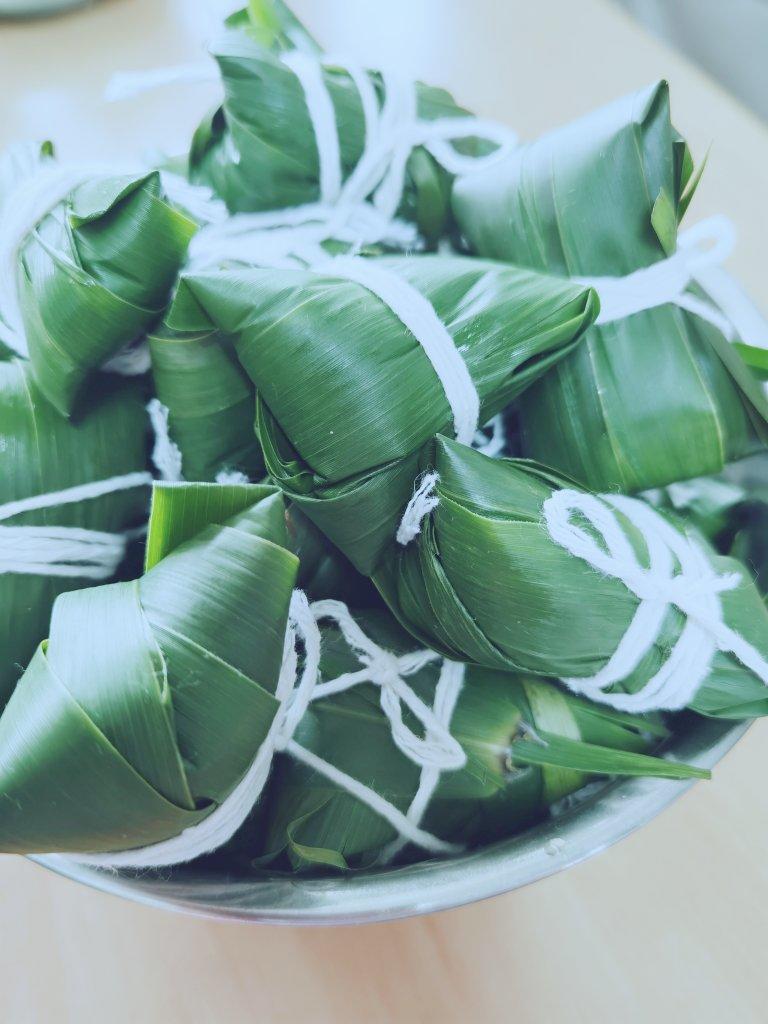 四角长粽子的包法（有视频）