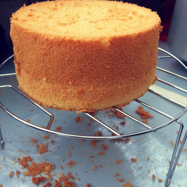 超好记八寸戚风蛋糕（后蛋法）