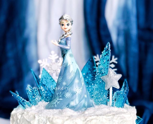 Elsa的冰雪世界——冰山的制作方法
