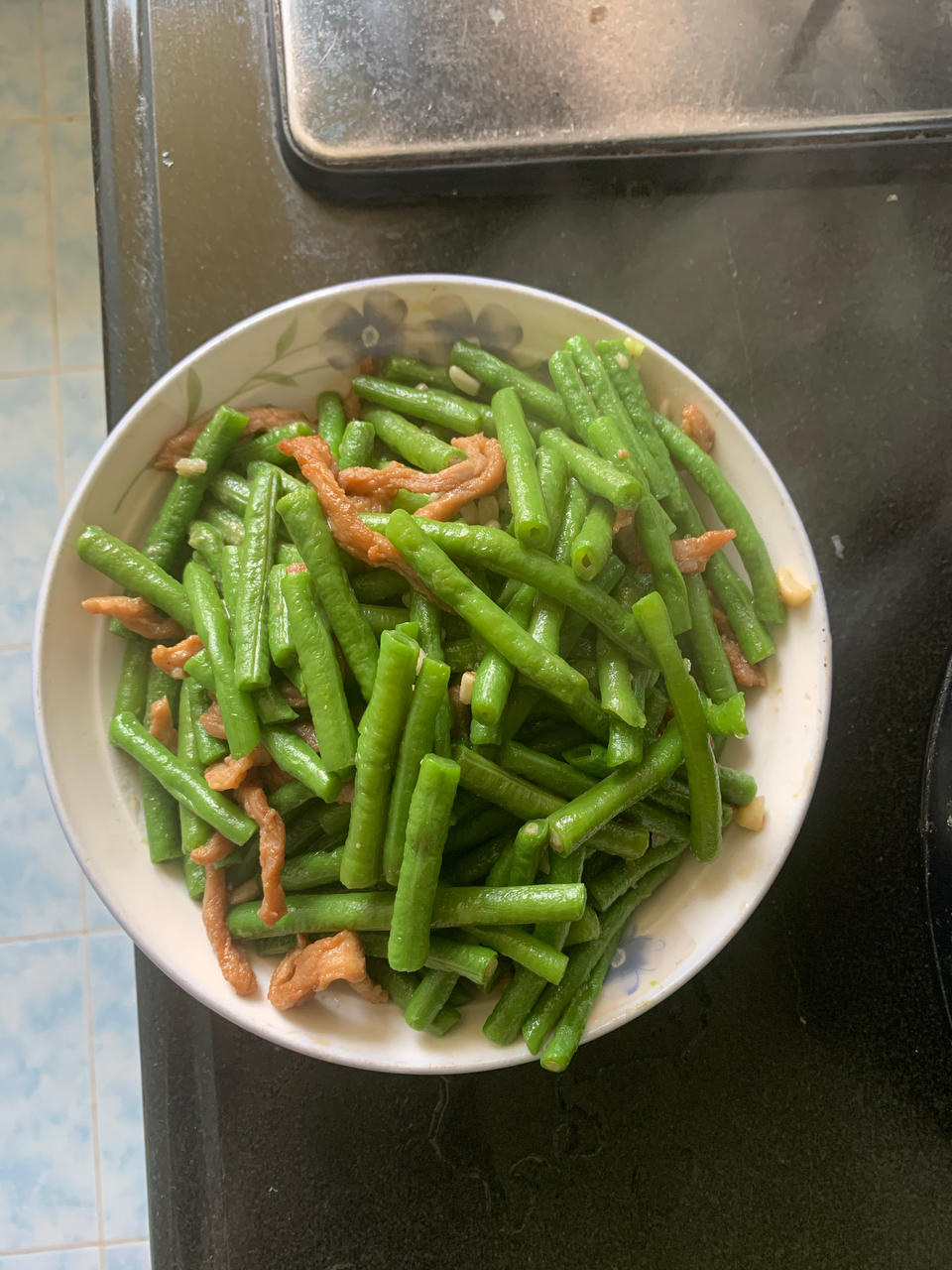 豆角肉丝饭