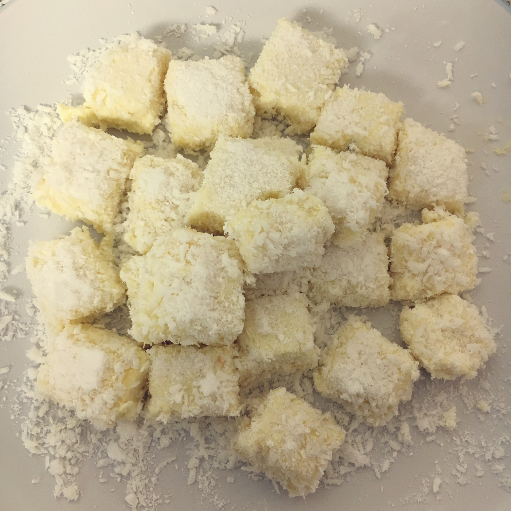 椰蓉牛奶小方
