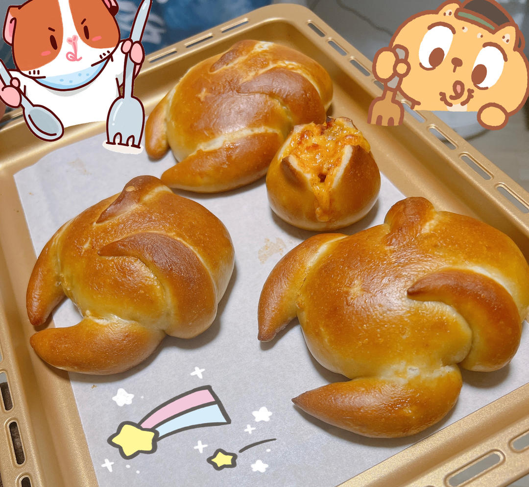 碱水包做成这个形状谁能不爱啊