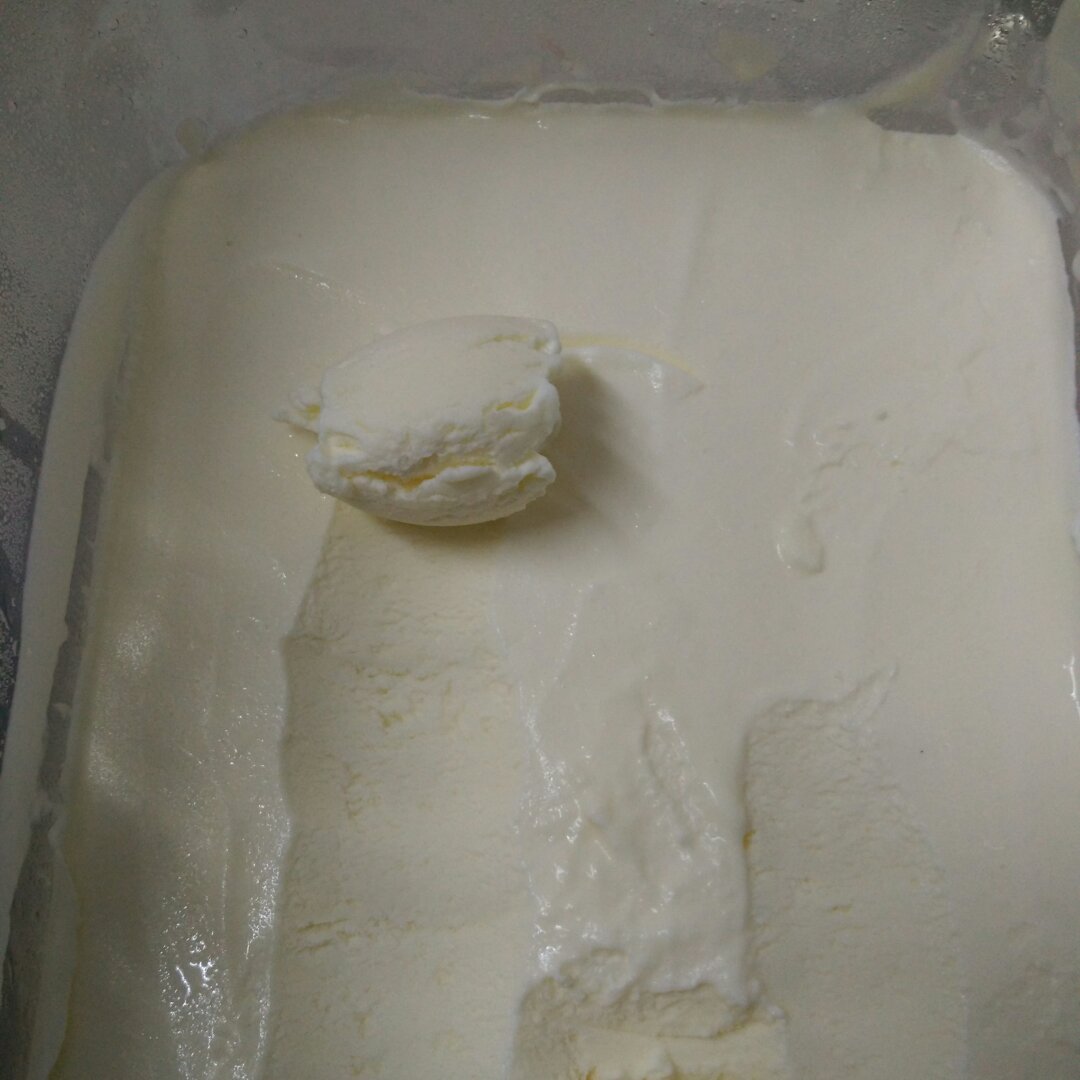 不用搅拌就可以香滑的冰淇淋