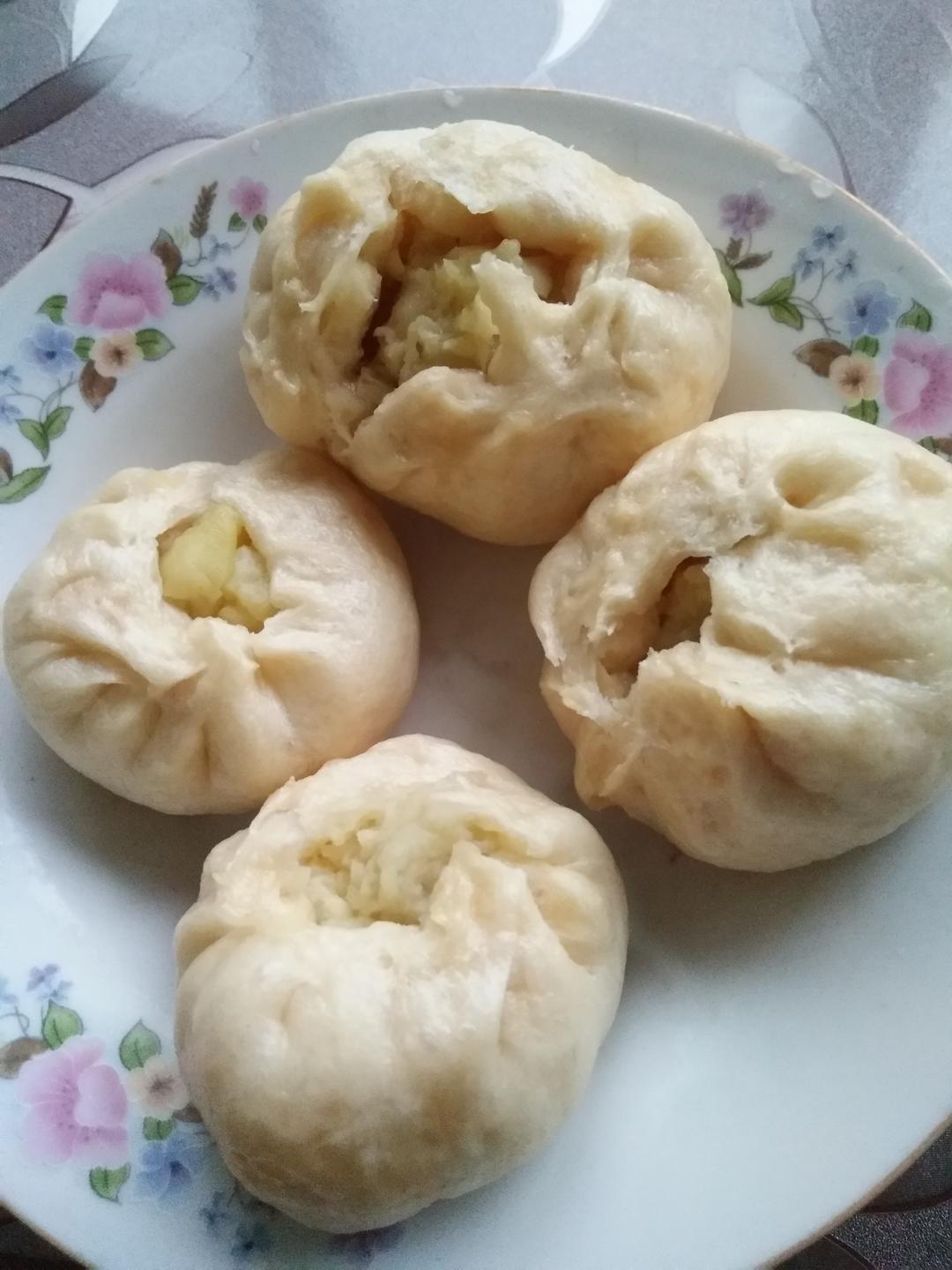 榴莲包子的做法