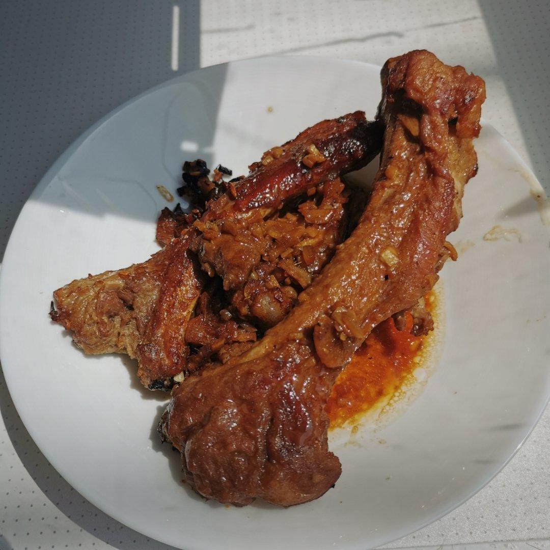 锡纸烤排骨
