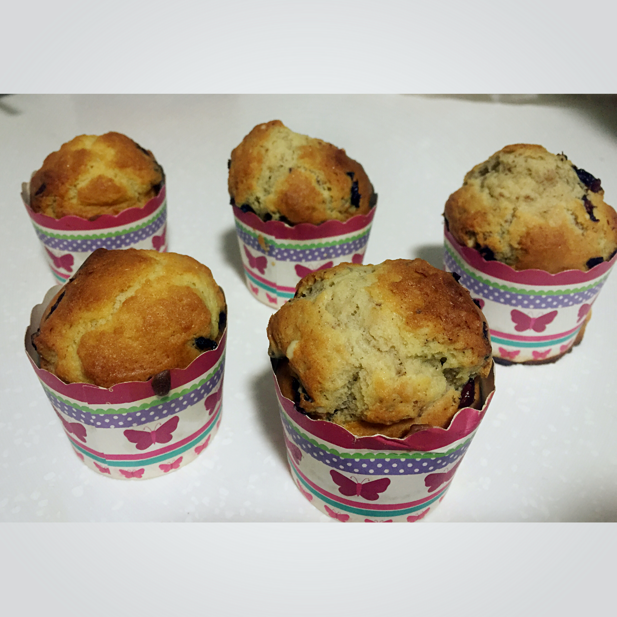 葡萄干（蔓越莓干）香蕉马芬