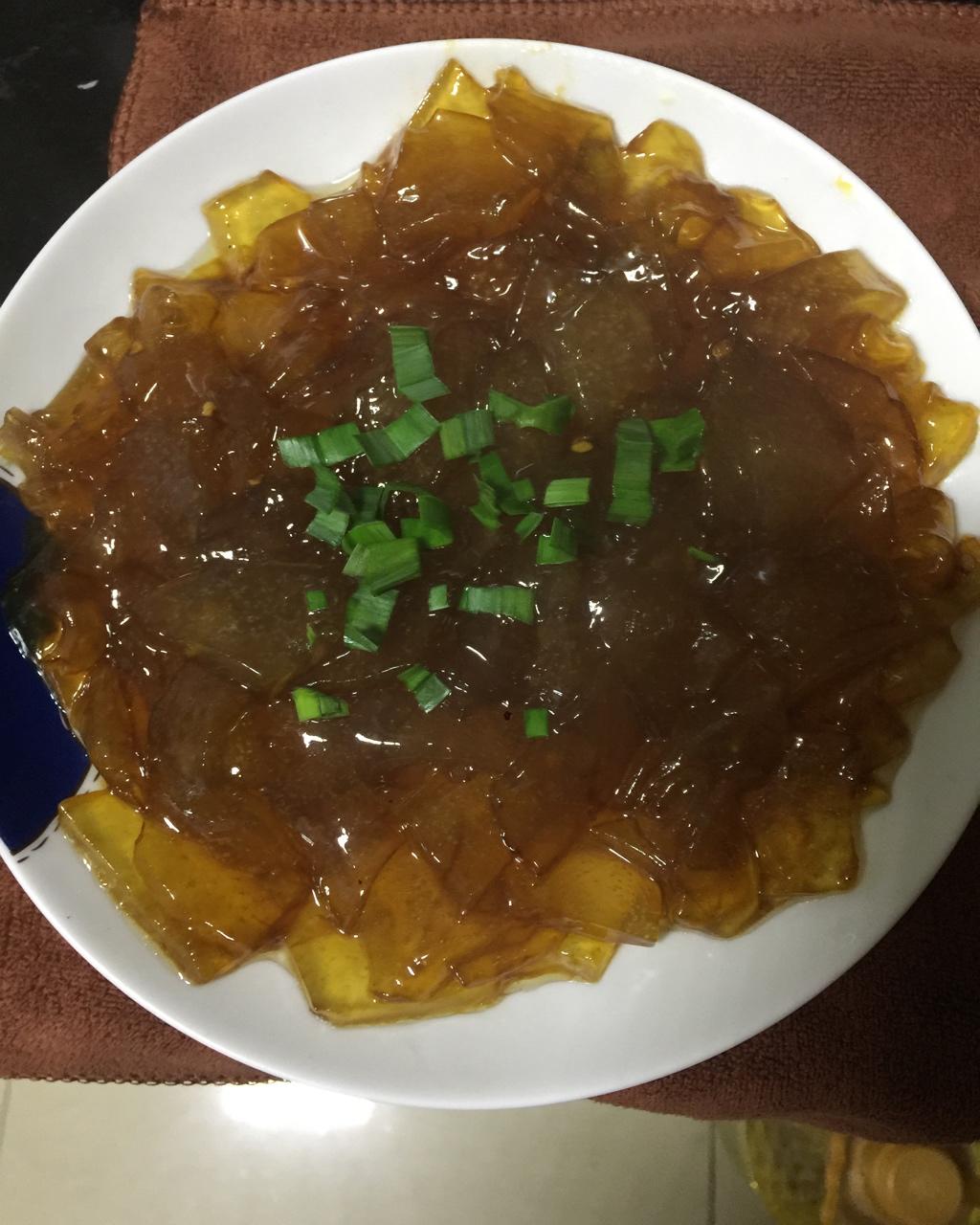 悦宝宝宝贝做的红烧粉皮