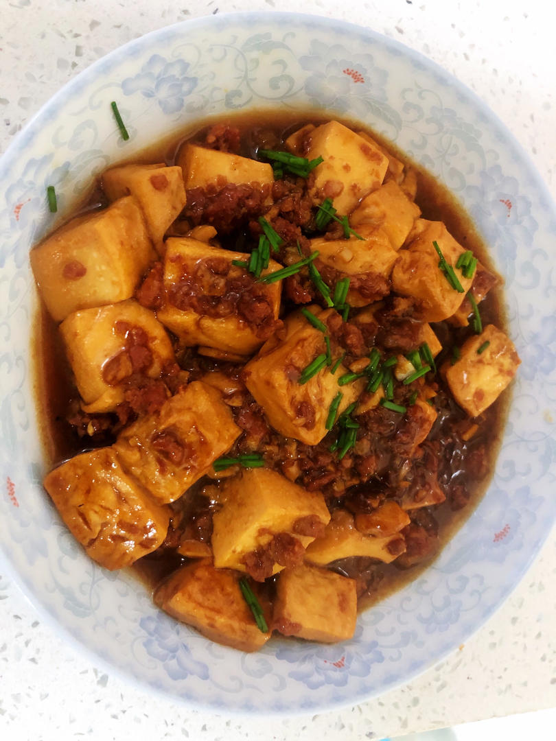 贼下饭的肉末豆腐