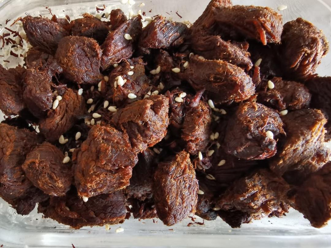 【自制牛肉干】健康美味零食—（面包机版）