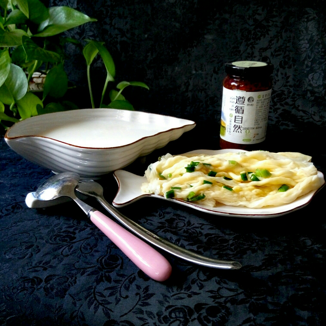豆浆粥(健康营养~绿色美食)