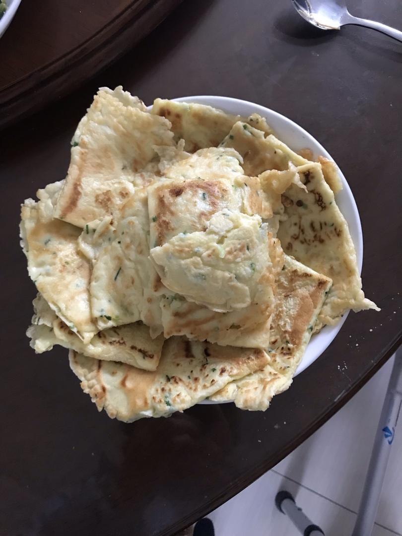 葱花鸡蛋饼