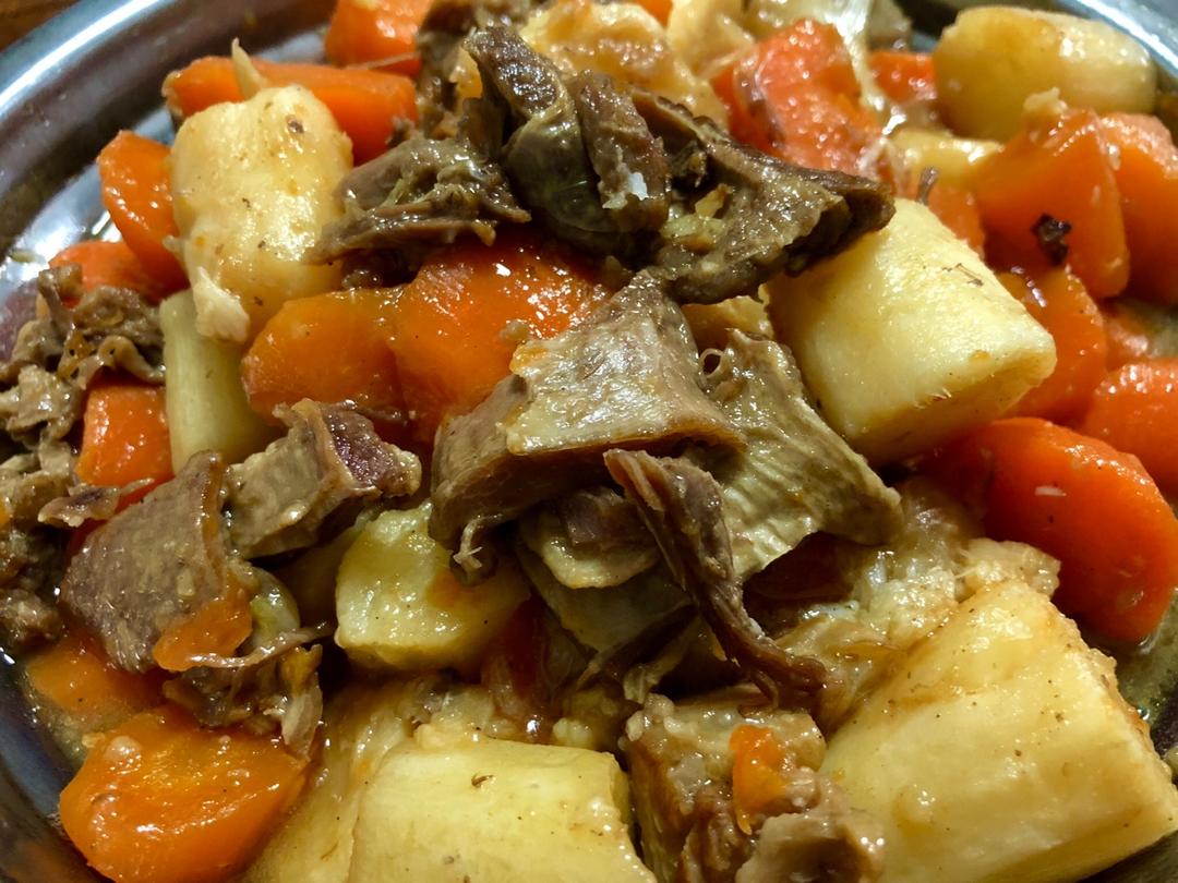 红焖羊肉山药