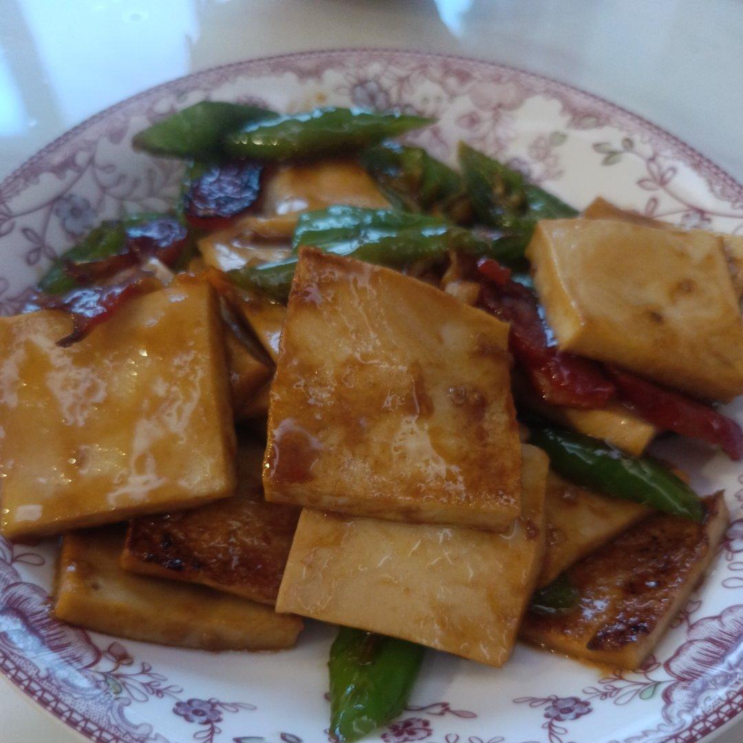 炒千页豆腐(不是干锅)