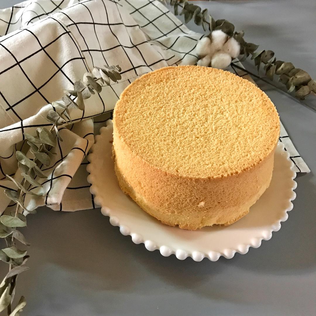 基础戚风（好记、适合奶油抹面、裱花的蛋糕体）