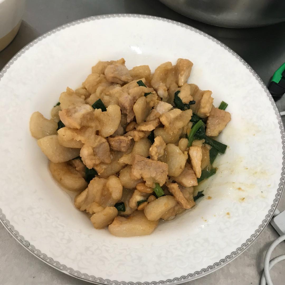 生炒五花肉