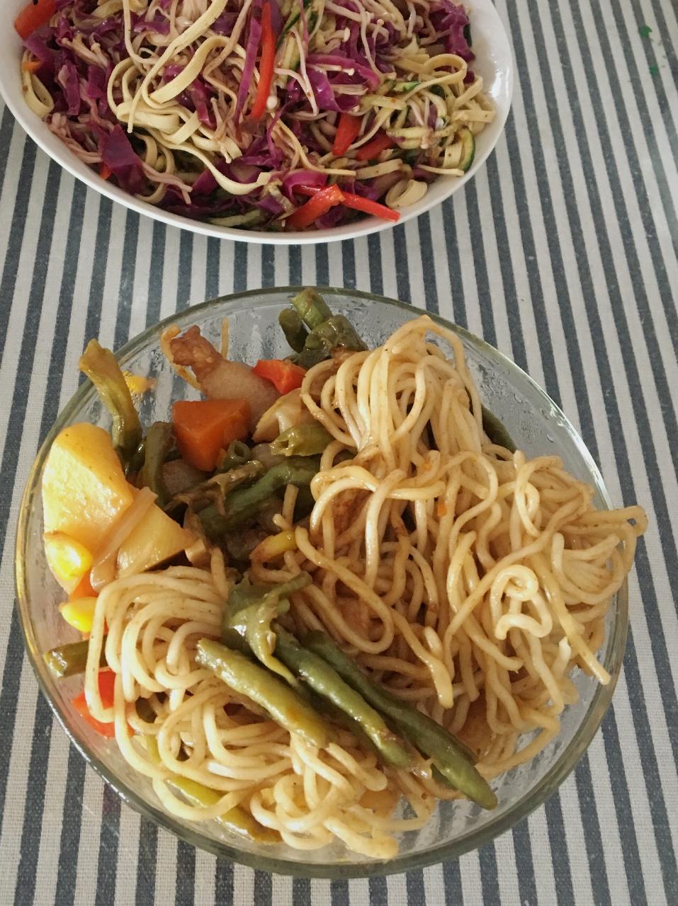 豆角焖面