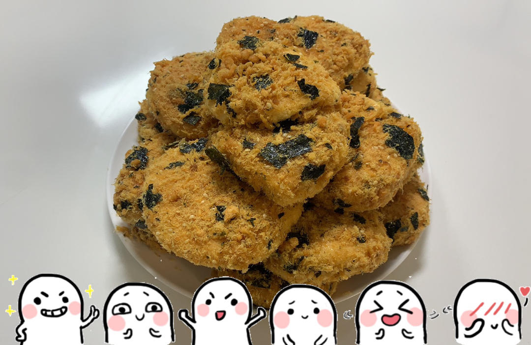 咸香松软的肉松小贝