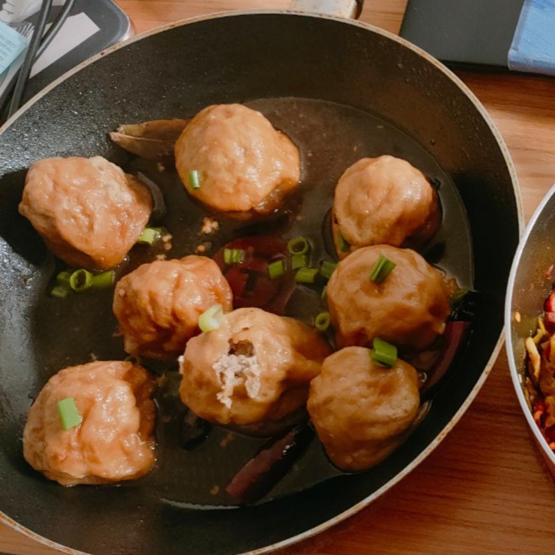 【上海本帮菜】油面筋塞肉（汤汁超下饭）