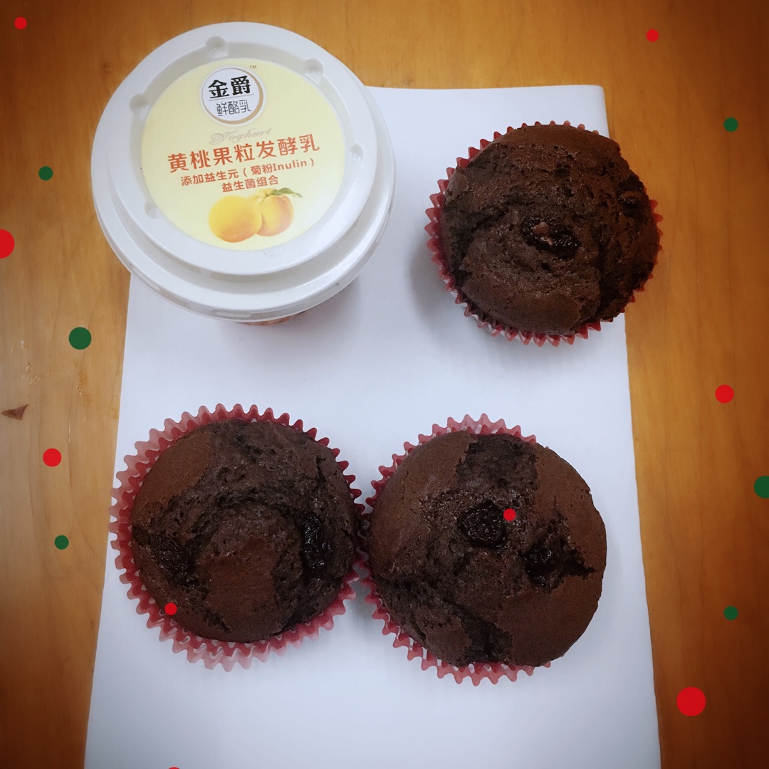 醇香巧克力麦芬