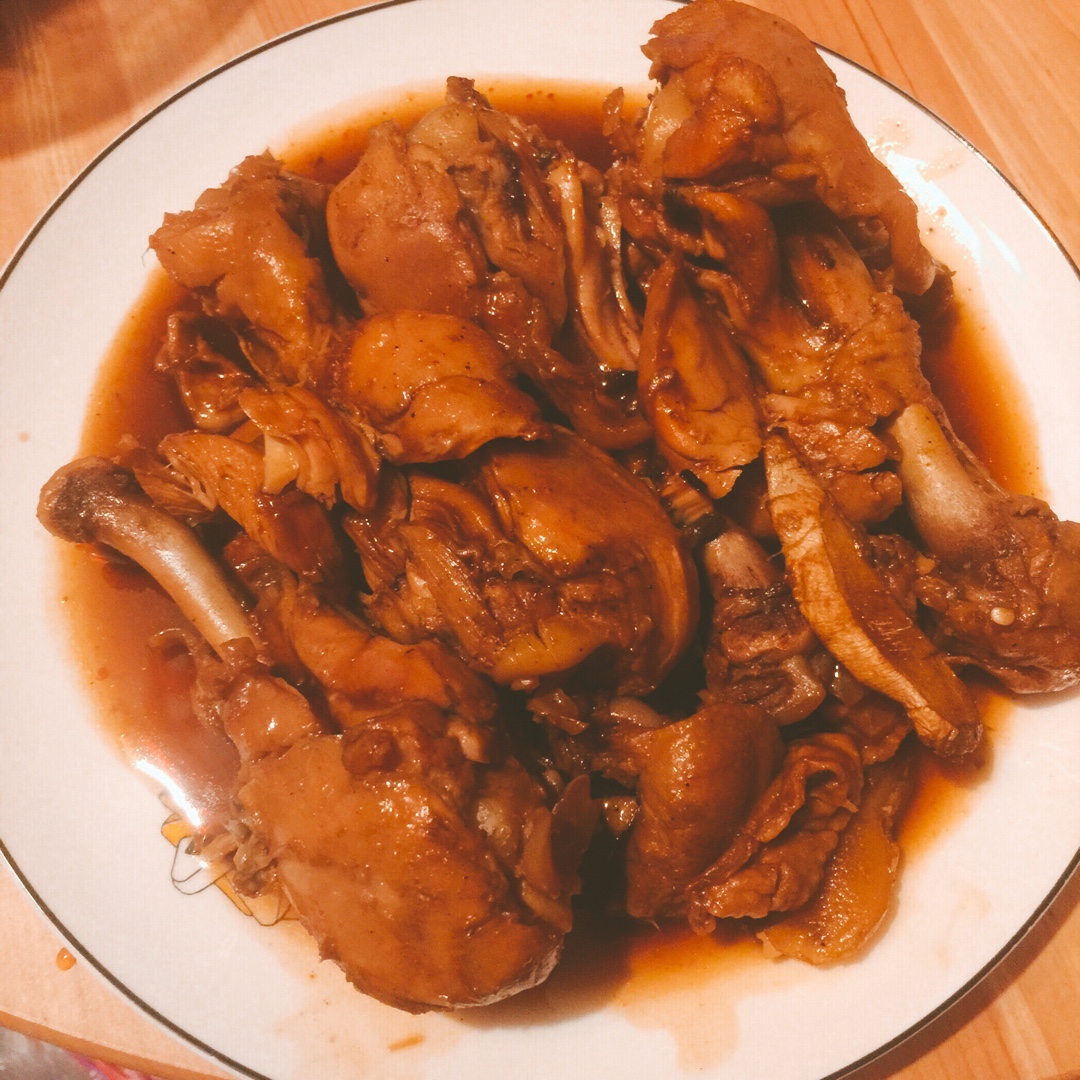 红烧鸡腿（好吃到没有朋友