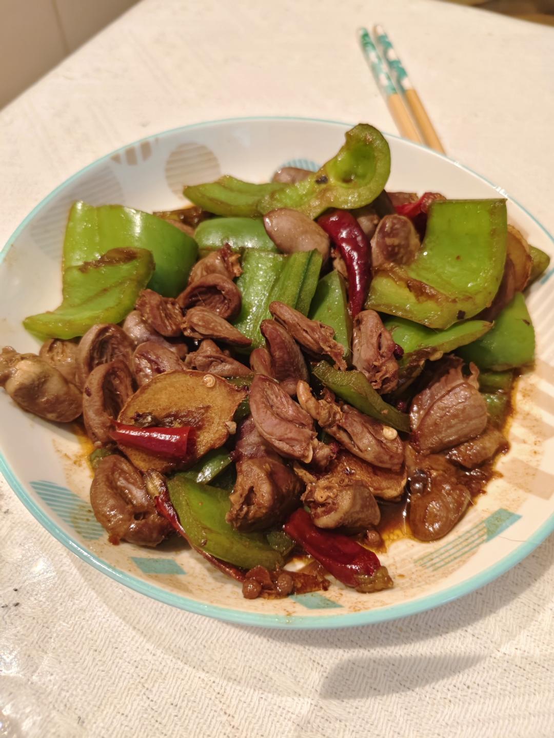 孜然鸡心