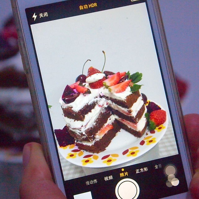 巧克力戚风蛋糕