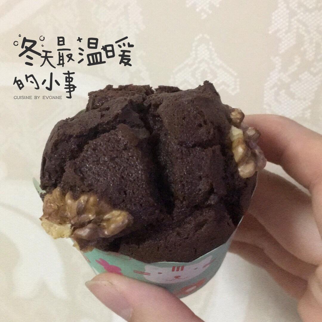 布朗尼杯子蛋糕