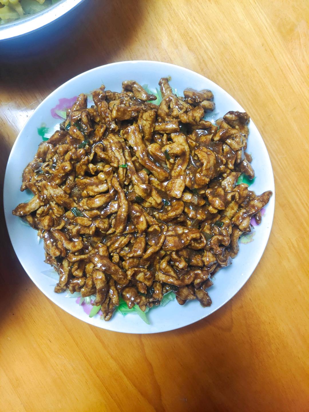 京酱肉丝