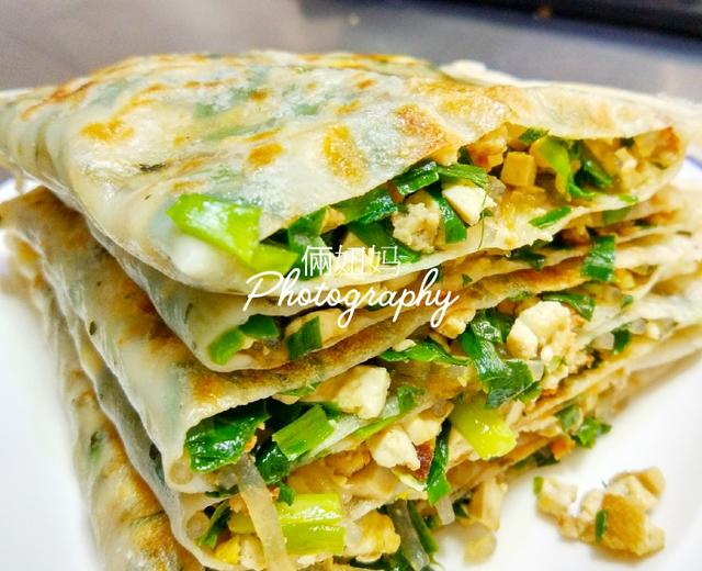 超薄少油煎饼菜盒的做法