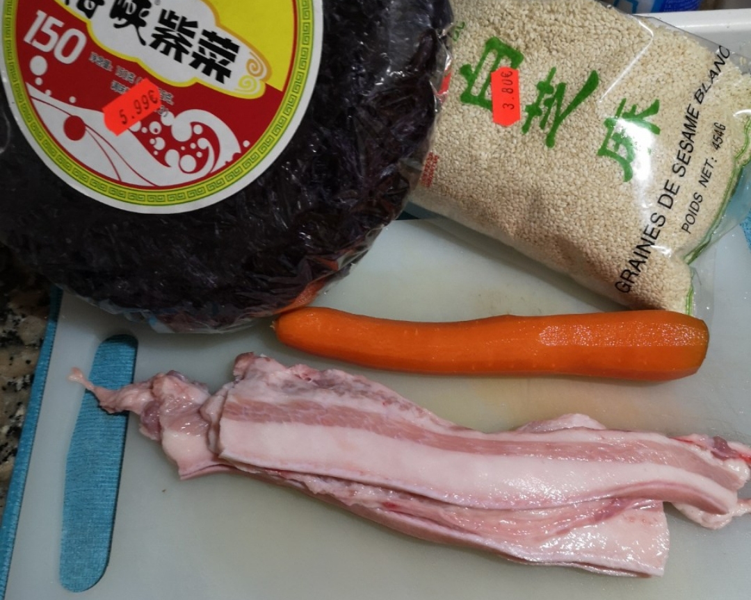 紫菜光饼（福州肉烧）的做法 步骤2