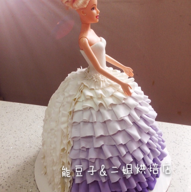 翻糖芭比蛋糕