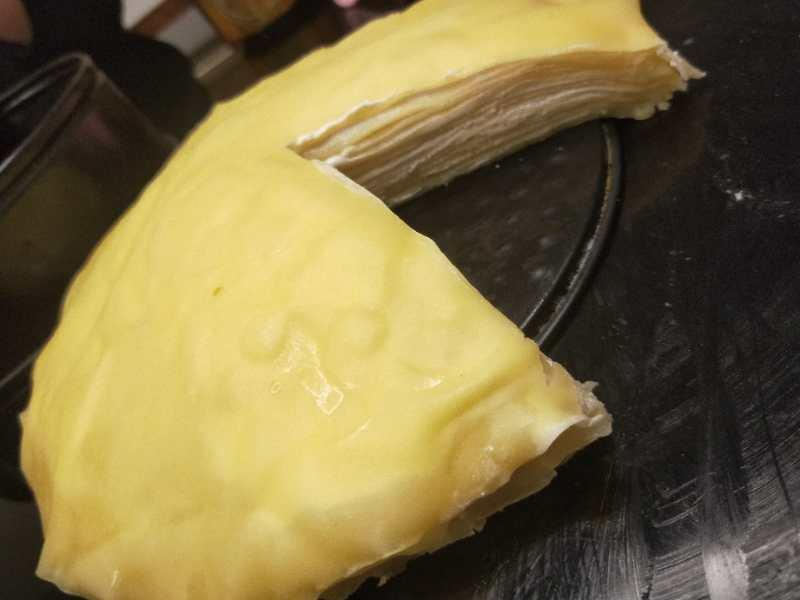 芒果千层蛋糕，100%成功告别煎皮无能