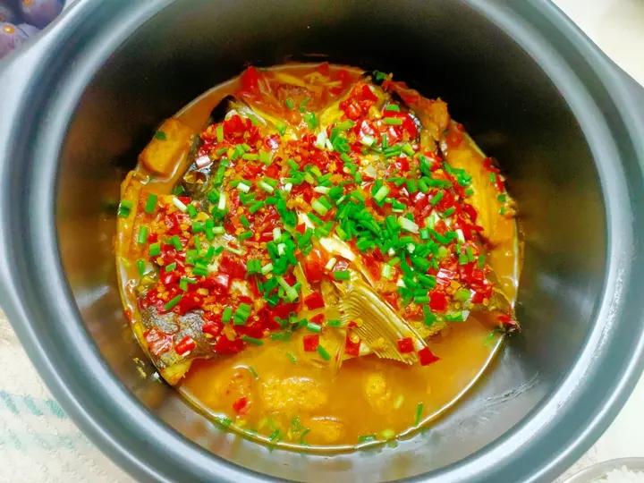 家庭版剁椒鱼头，零基础也能做硬菜