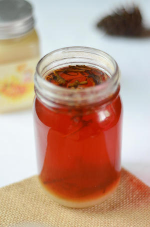 蜂蜜食疗：治疗流行性感冒，钩藤蜂蜜茶的做法 步骤4