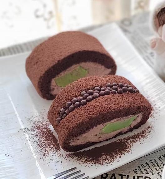 🍫双倍浓郁｜巧克力蛋糕卷｜卷不裂｜不消泡｜脏脏小贝