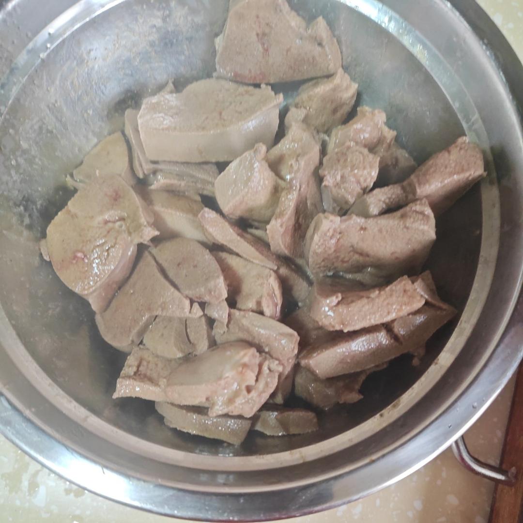 爆炒猪肝家庭做法
